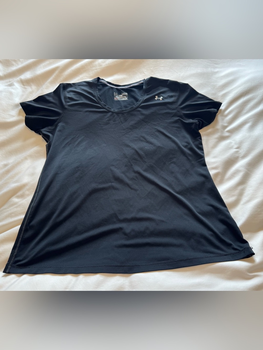 Under Armour Women's Black Short Sleeve Athletic Tee